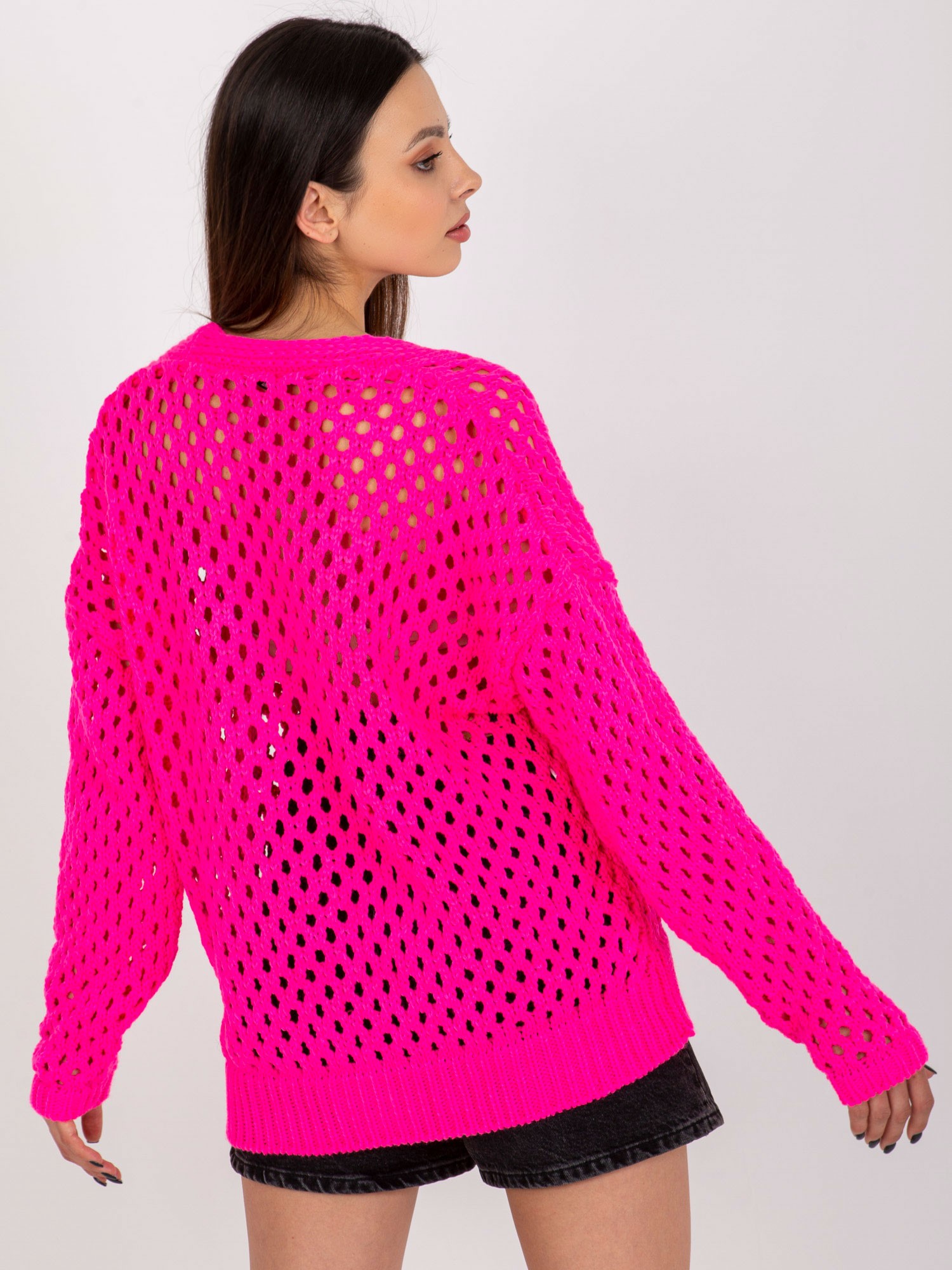 Megztinis Fluo pink - Image 5