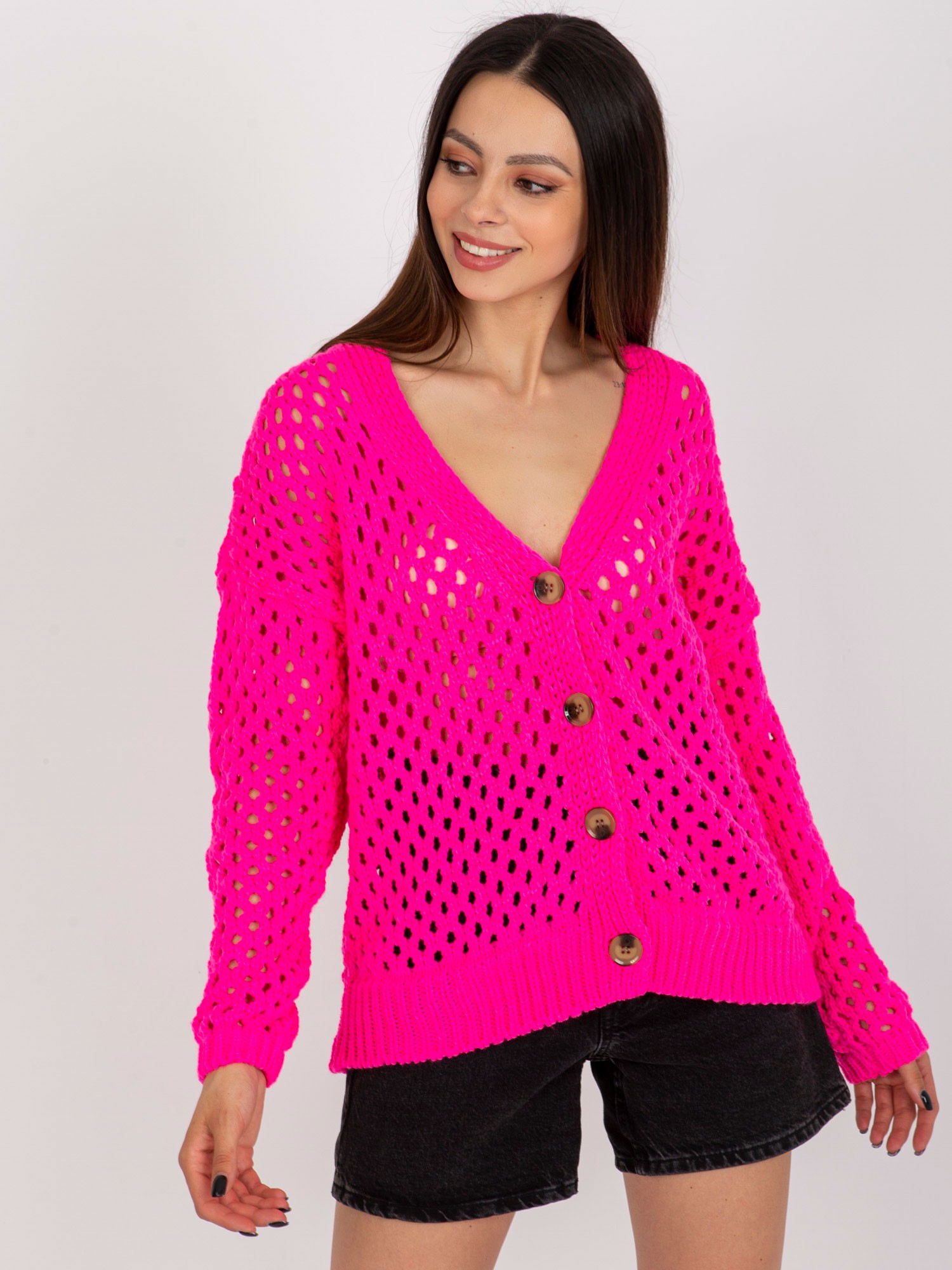 Megztinis Fluo pink - Image 2